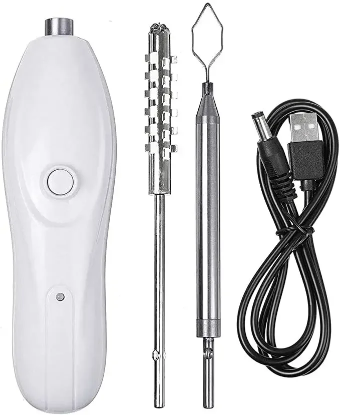 مكشطة كهربائية دوارة قابلة لإعادة الشحن لإزالة لب...