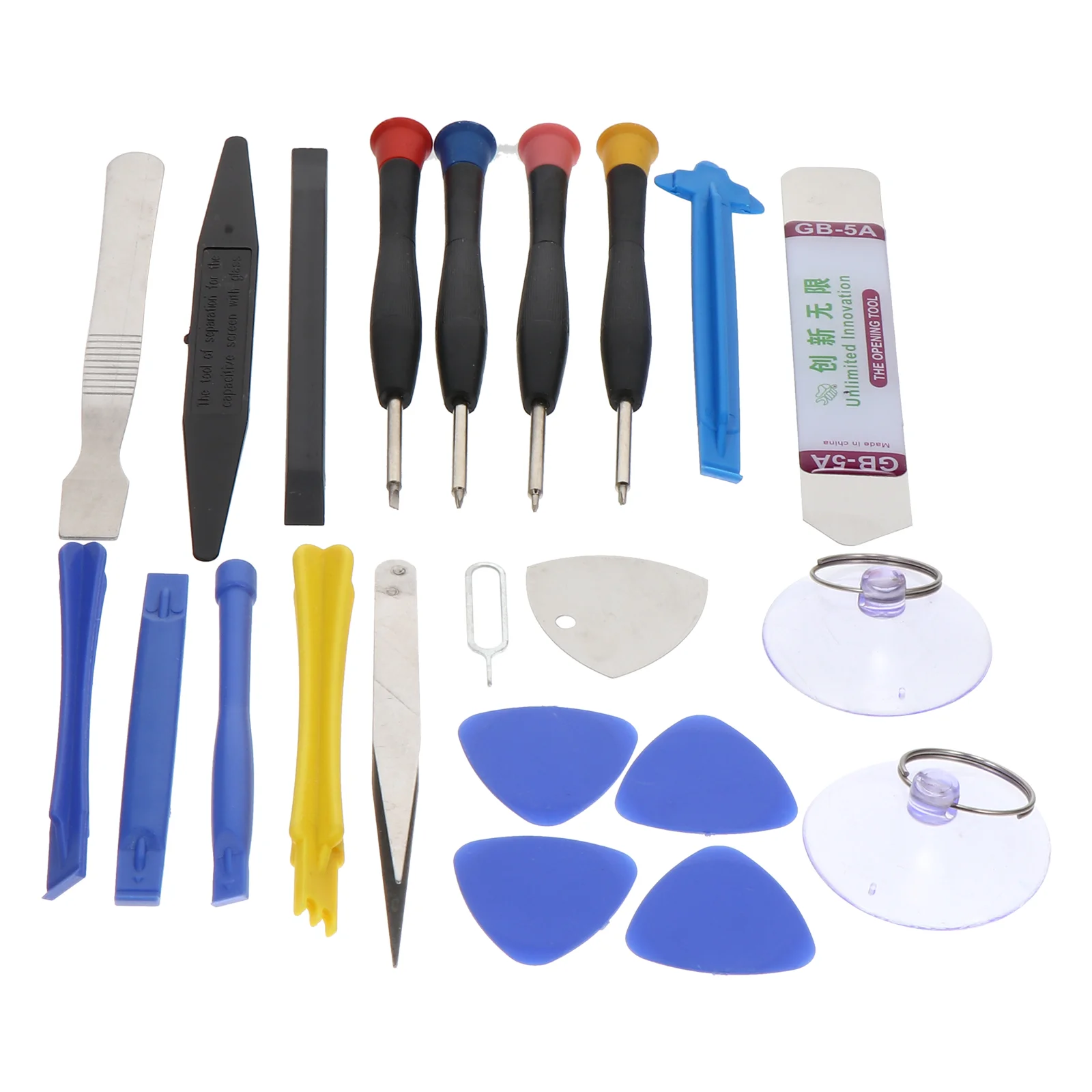 휴대폰 화면 수리 도구, 휴대폰 수리 도구 키트, 열기 프라이 도구 키트, 수리 도구, 전화 수리 키트, 태블릿, 22PCs/세트