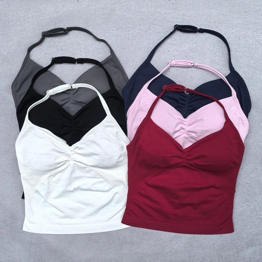 Backless Strappy Gym Top 1
