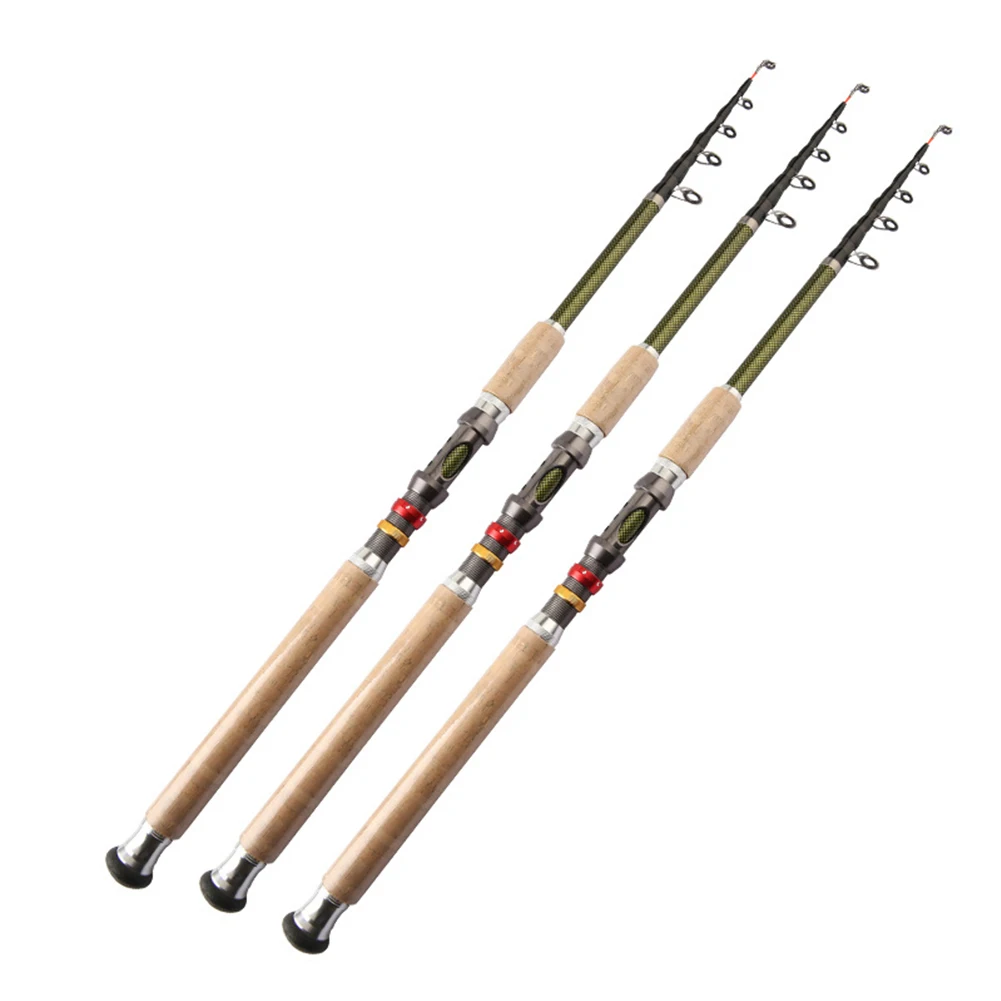 

Telescopic Spinning Rod Carbon Lure Rod Portable Fishing Rod Mini Short Light Retractable Rod For Outdoor 6.9/7.9/8.9/9.8/11.8Ft