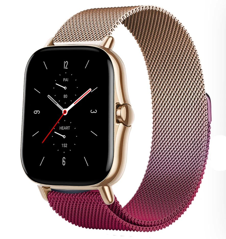 Magnetic Metal Mesh Smartwatch Bracelet Strap