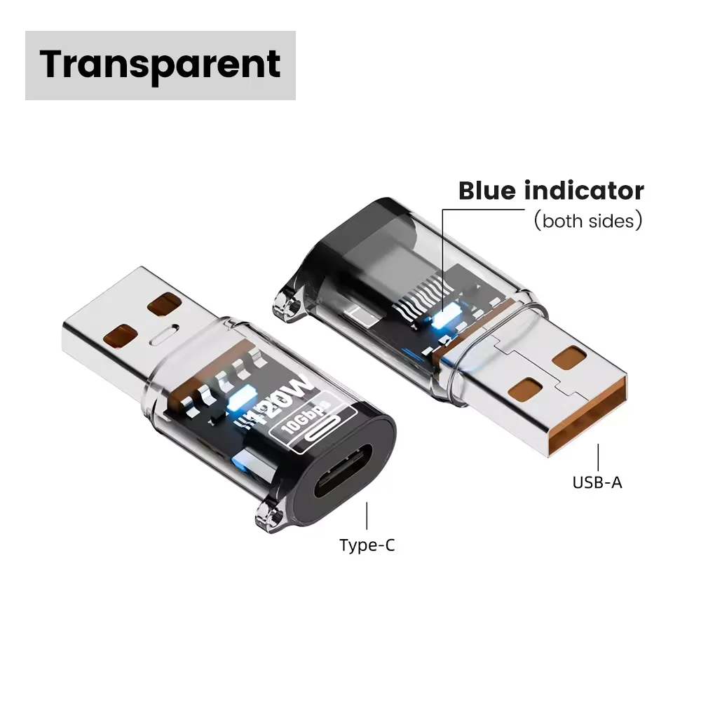 ตัวเลือกสินค้า อะแดปเตอร์ชาร์จเร็ว USB-C 120W พร้อม OTG