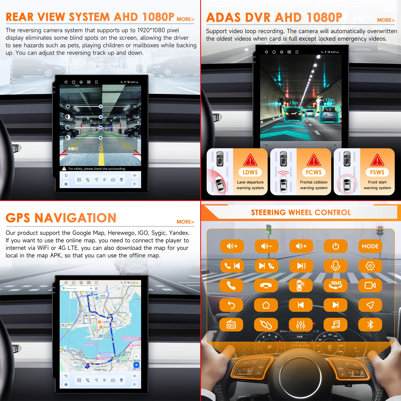 Radio de coche con pantalla vertical de 9,7 pulgadas, Android 14, 2 DIN, para Jeep Wrangler JL/Gladiator 2018-2023, reproductor multimedia para coche, GPS, Carplay inalámbrico, Android Auto, 4G, DSP, BT, Mirror Link, SWC, cámara 360, 2Din, autorradio, sistemas inteligentes, pantalla QLED con Snapdragon 6115 4