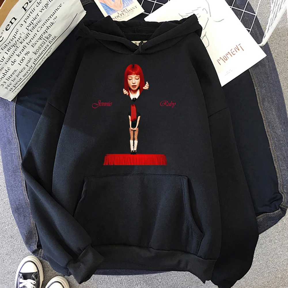 トップス BLACKPINK Jennie Ruby Album Hoodie Ruby Album Hoodie – Jennie