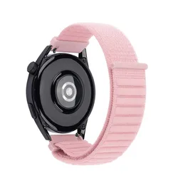 Nylon Loop Watchband - Premium Replacement Strap Bracelet - Realme 3 3 Pro (Pink)