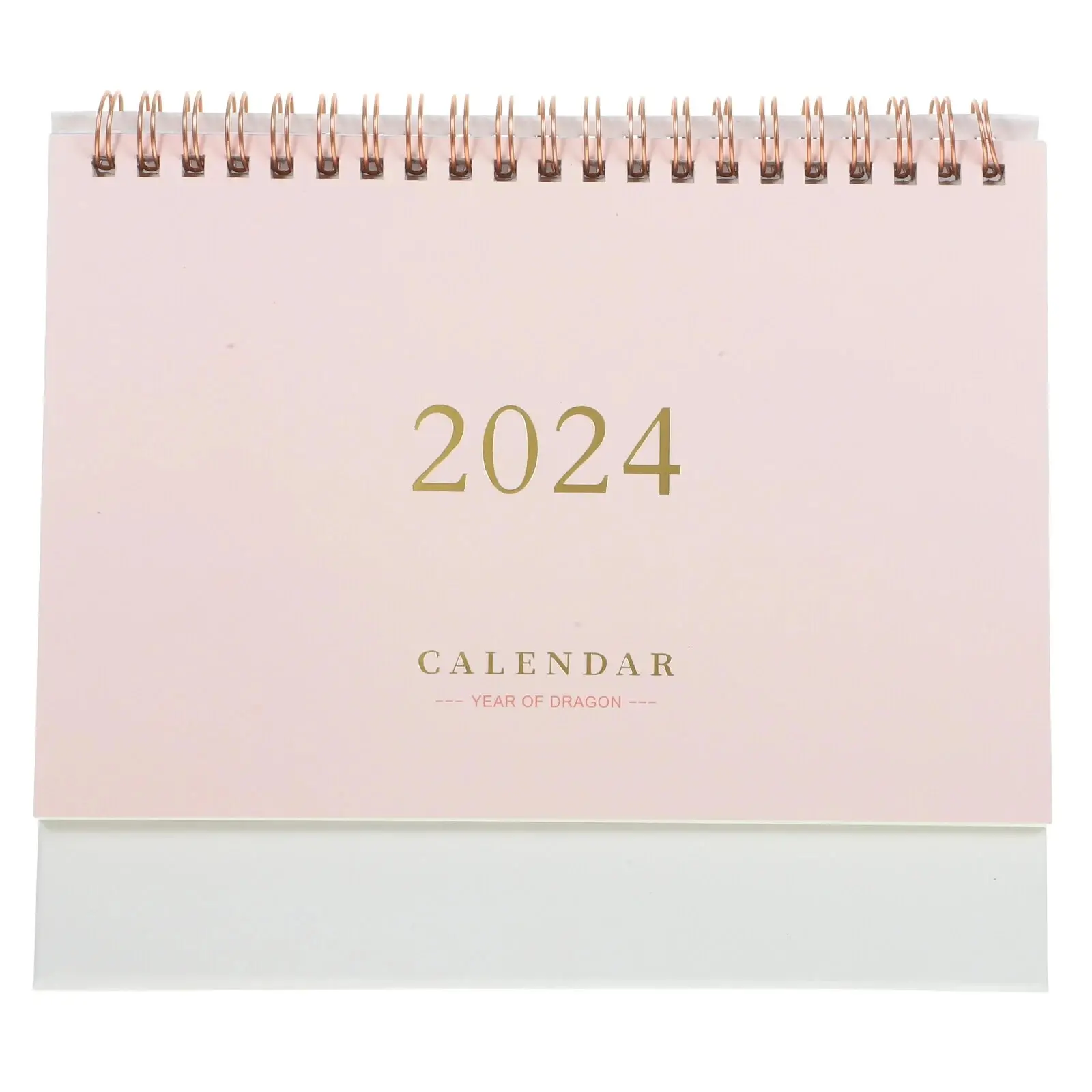 Desk Calendar Decorative Office Standing Paper Home Student Accessories