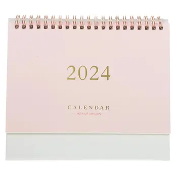 2024 Desk Calendar Decorative Office Standing Paper Home Accessories Delicate Mini Student Decore 1
