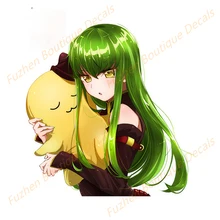 

Fuzhen Boutique Decals Exterior Accessories for Code Geass Car Stickers Sunscreen Anime Decals Creative Car Door Protector