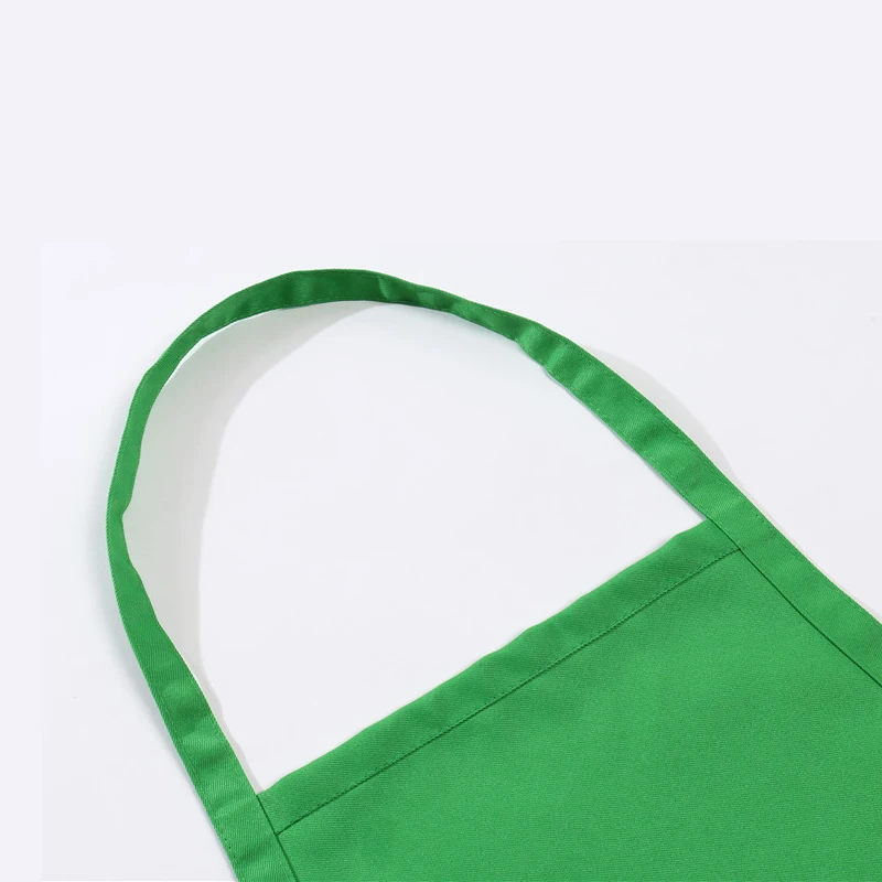 Aprons Design Brand Black Unisex Waiter Cooking Restaurant Pocket Printing Adjustable Hanging Neck Men for Woman