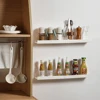 Bathroom Shelf No Drill Organizer Shower Storage Rack White Corner Shelves Wall Mounted ABS Toilet Shampoo Holder For Kitchen 6