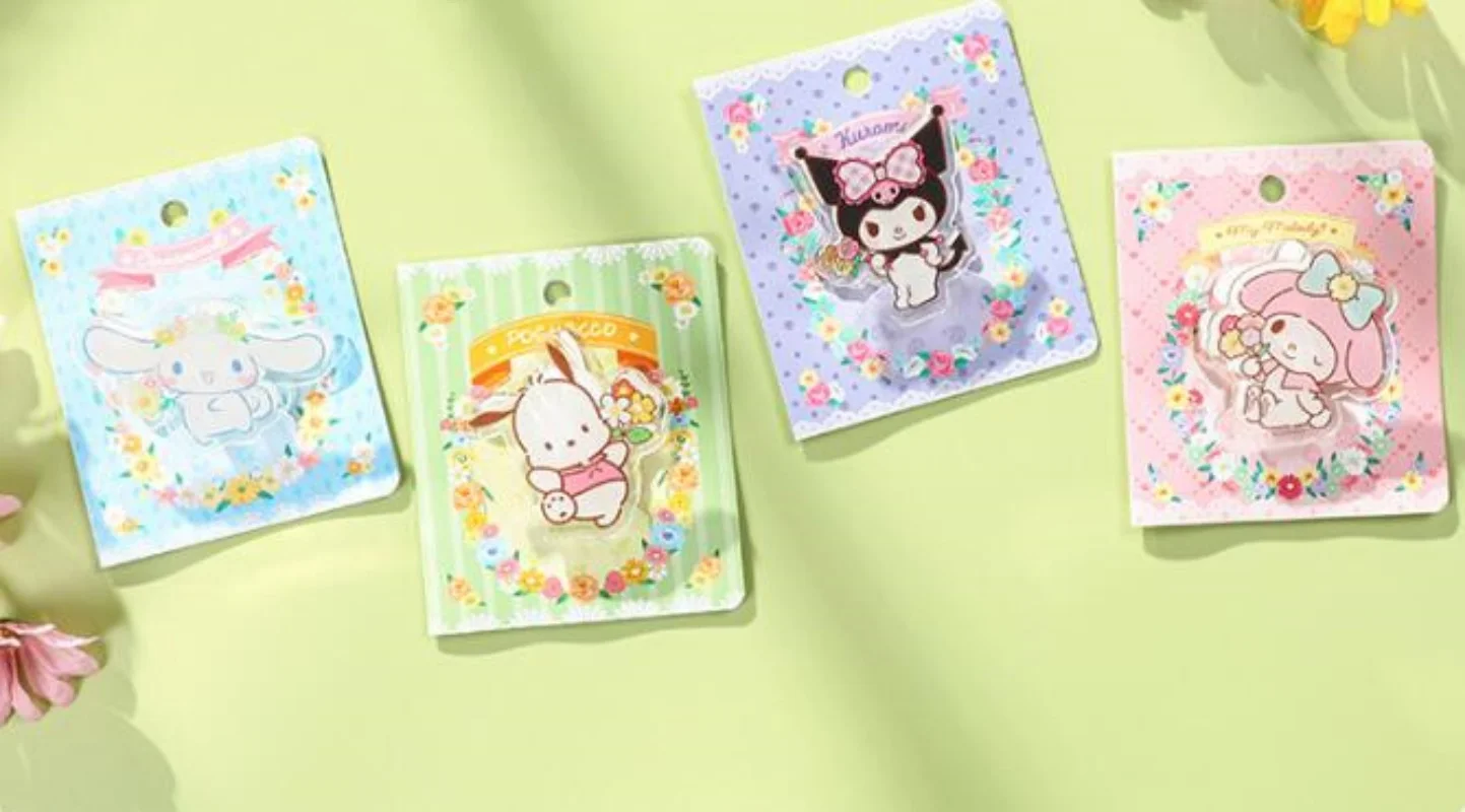 12-pcs-lot-sanrio-kuromi-melody-acrylic-clip-cute-photo-craft-diy-decoration-notes-letter-paper-clips-office-school-supplies