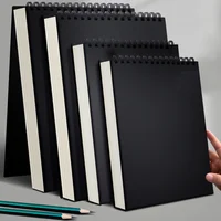 1 упаковка, 30 листов, альбом для рисования, блокнот для рисования в верхней спиральной переплете, бескислотный альбом для рисования, художественный рисунок, живопись, писчая бумага для — изображение 2