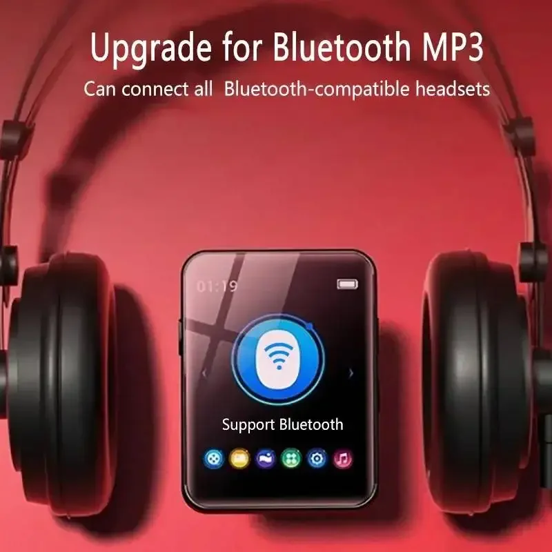 Bluetooth MP4 Portable Player Touch Screen Music FM Radio Video Player E book MP3 With Speaker For TF card