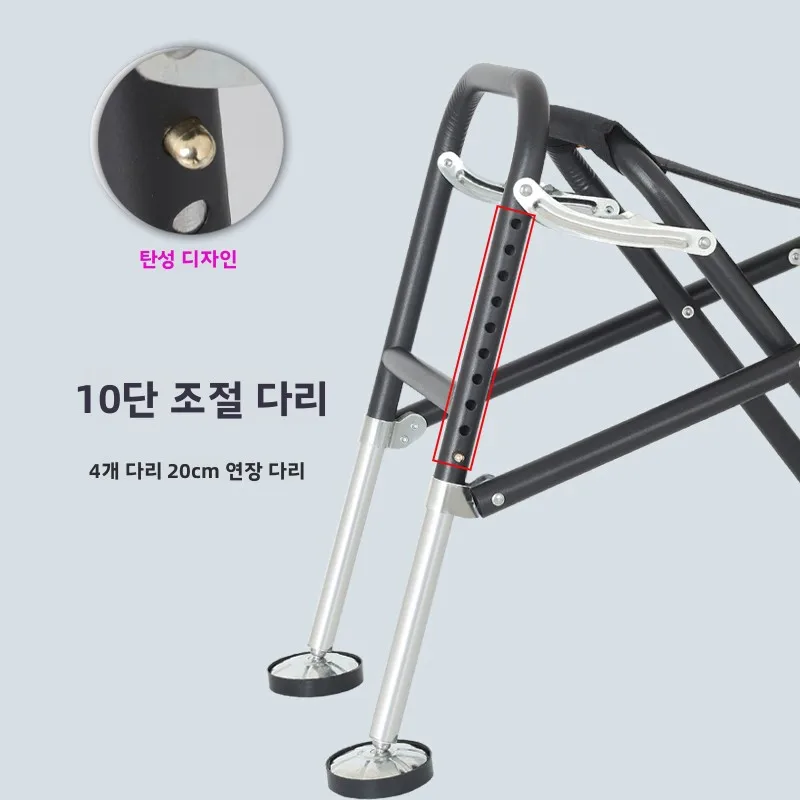 새로운 이중 근육 다기능 낚시 의자 휴대용 확장형 다리 전지형 접이식 낚시 의자 벤치