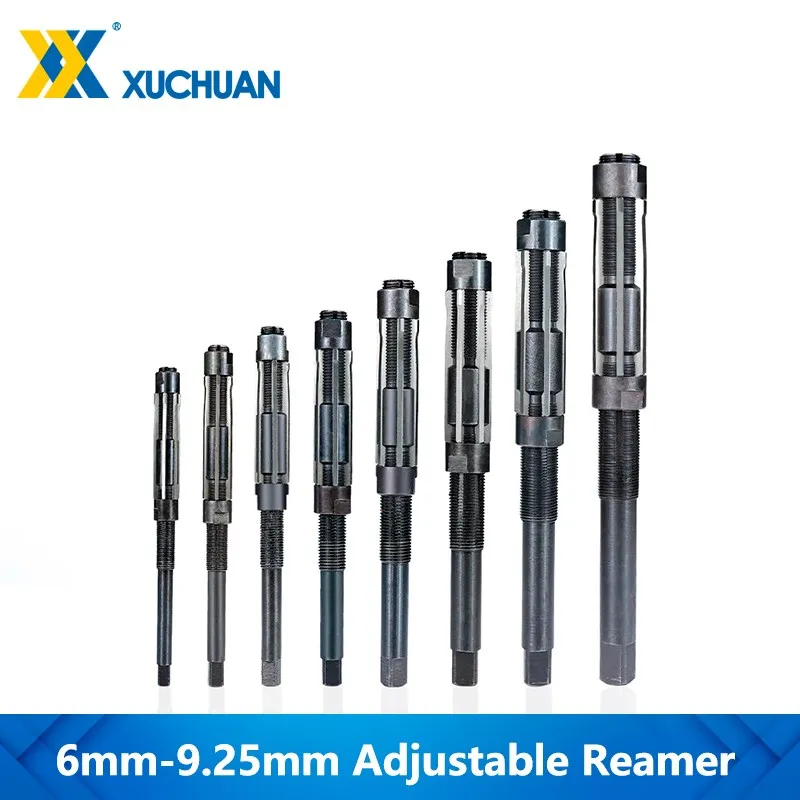 Adjustable Hand Reamer Core Drill Bits 6mm-9.25mm For Lathe Cutting Tools Alloy Steel