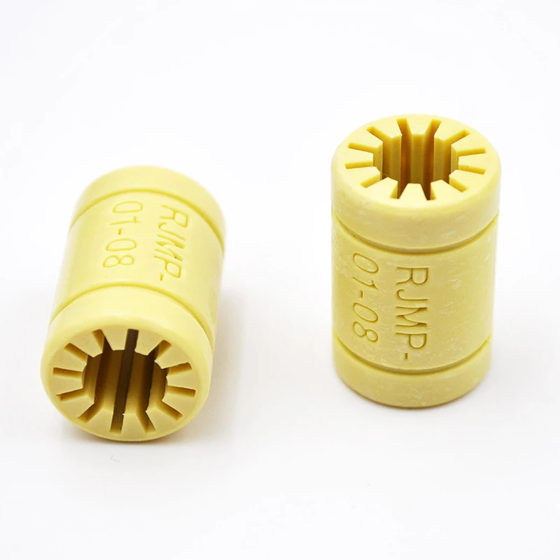 고체 폴리머 RJMP-01-08 리니어 베어링 8*16*25mm 플라스틱 베어링 8mm 3D 프린터 부품 프루사 멘델 DIY용