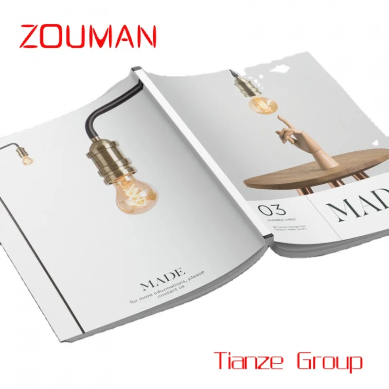 Custom , Promotional Service Brochure/Booklet/Flyers/Leaflet/Pamphlet/Book & Magazine Advertising Full Color Paper Printing custom promotional oem customized brochure booklet flyers leaflet pamphlet book