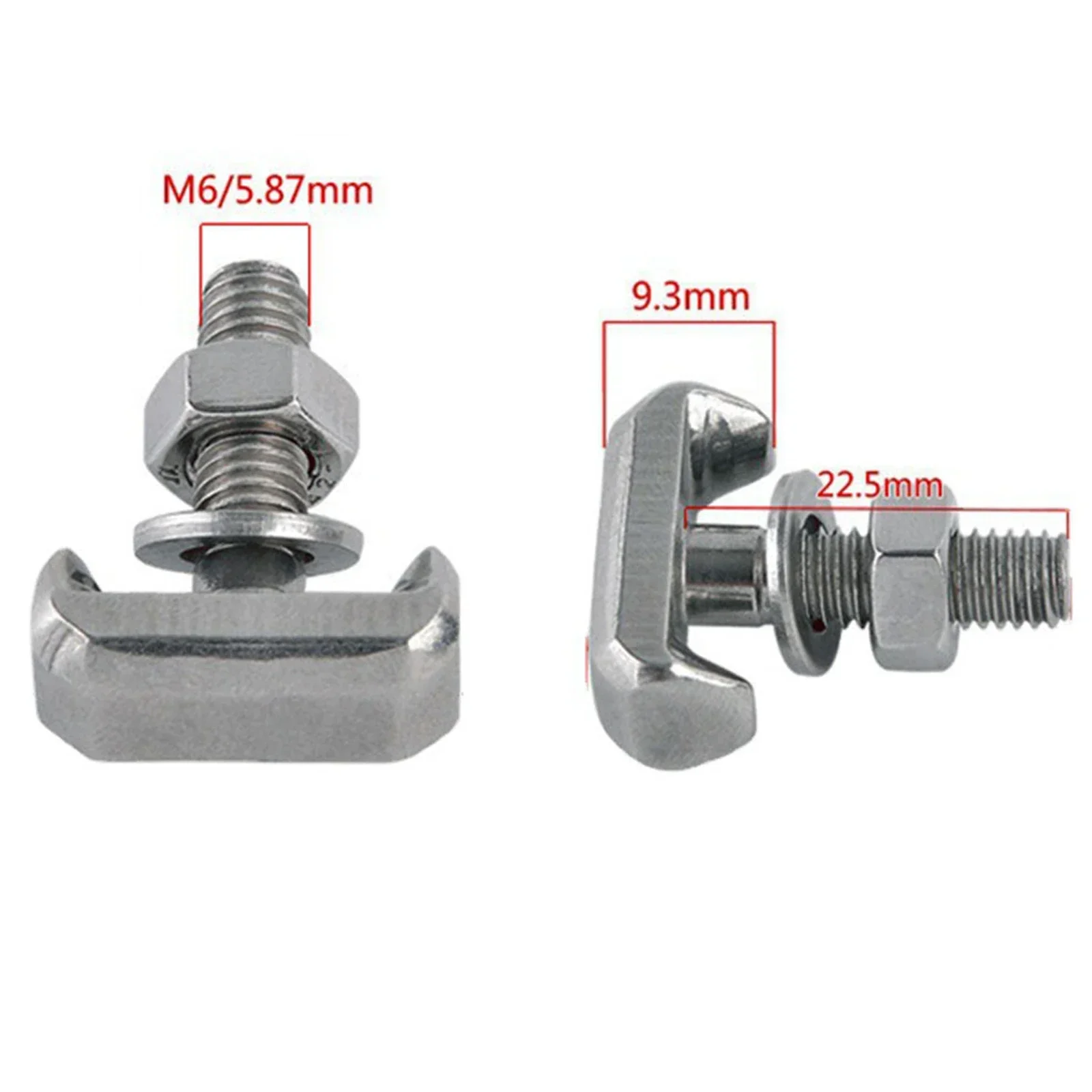 T Bolt Screw Battery Connector Battery Terminal M Terminal Connectors Pc Silver Unused M Package Content