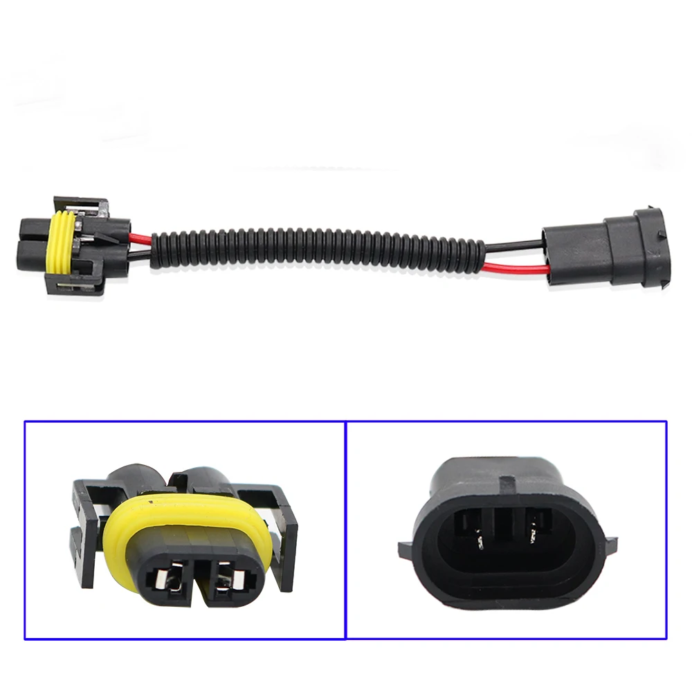 Headlight Holder Extension Socket Connector 1pcs H7 H4 H11 H8 H9 9005 9006 for Car Headlight Fog Light
