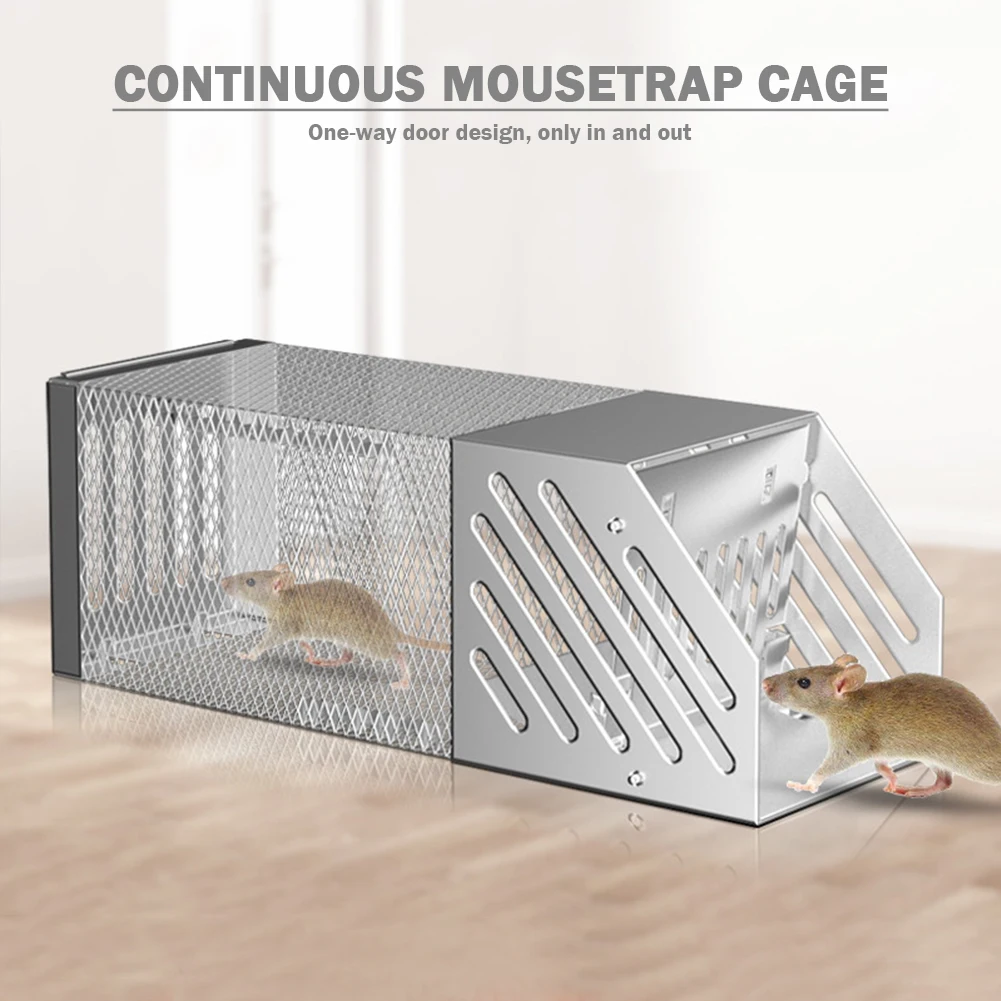 Live Humane Cage Trap for Squirrel Mouse Rat Mice Rodent Animal Catcher for  Indoor and Outdoor Small Animal - AliExpress