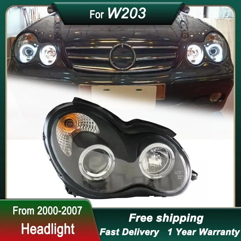 

Передние фары в сборе для Mercedes Benz C CLASS W203 2000-2007 C200 230
