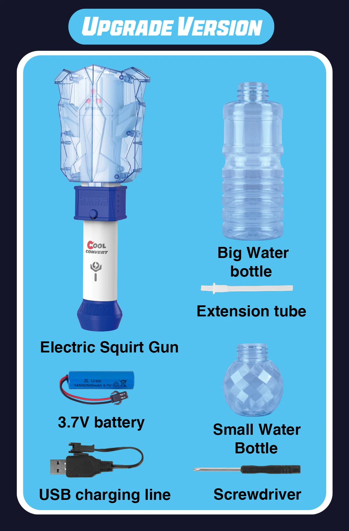 Electric Automatic Transformed Water Gun 24 Electric Automatic Transformed Water Gun
