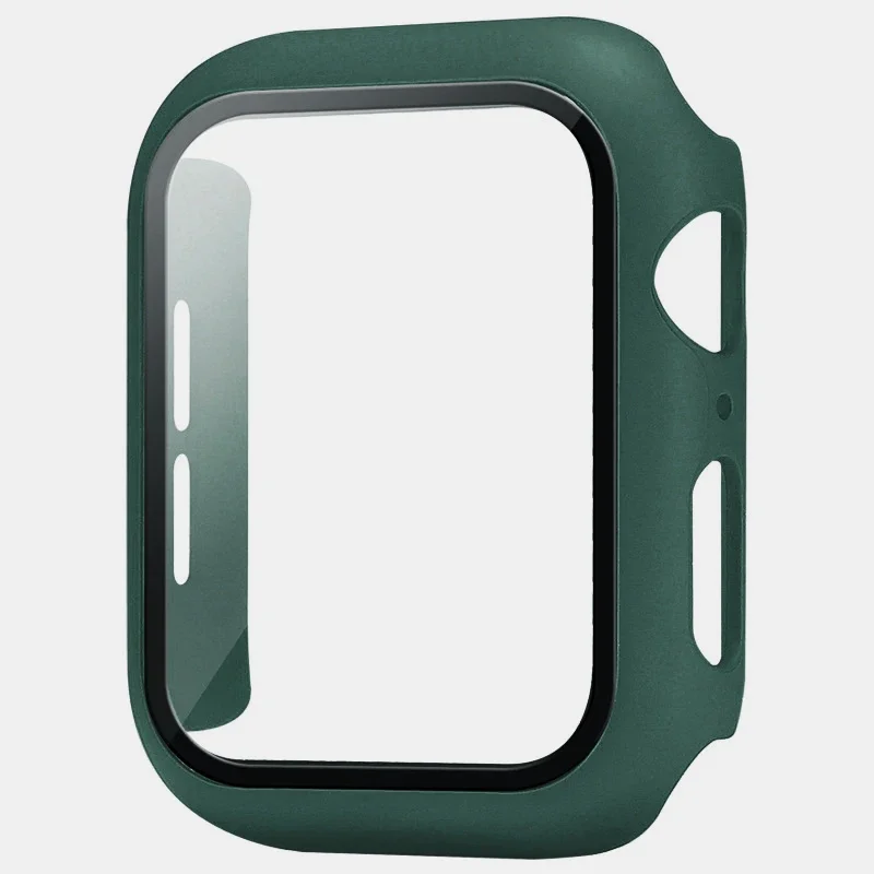 Premium Tempered Glass Screen Protector with PC Bumper Cover