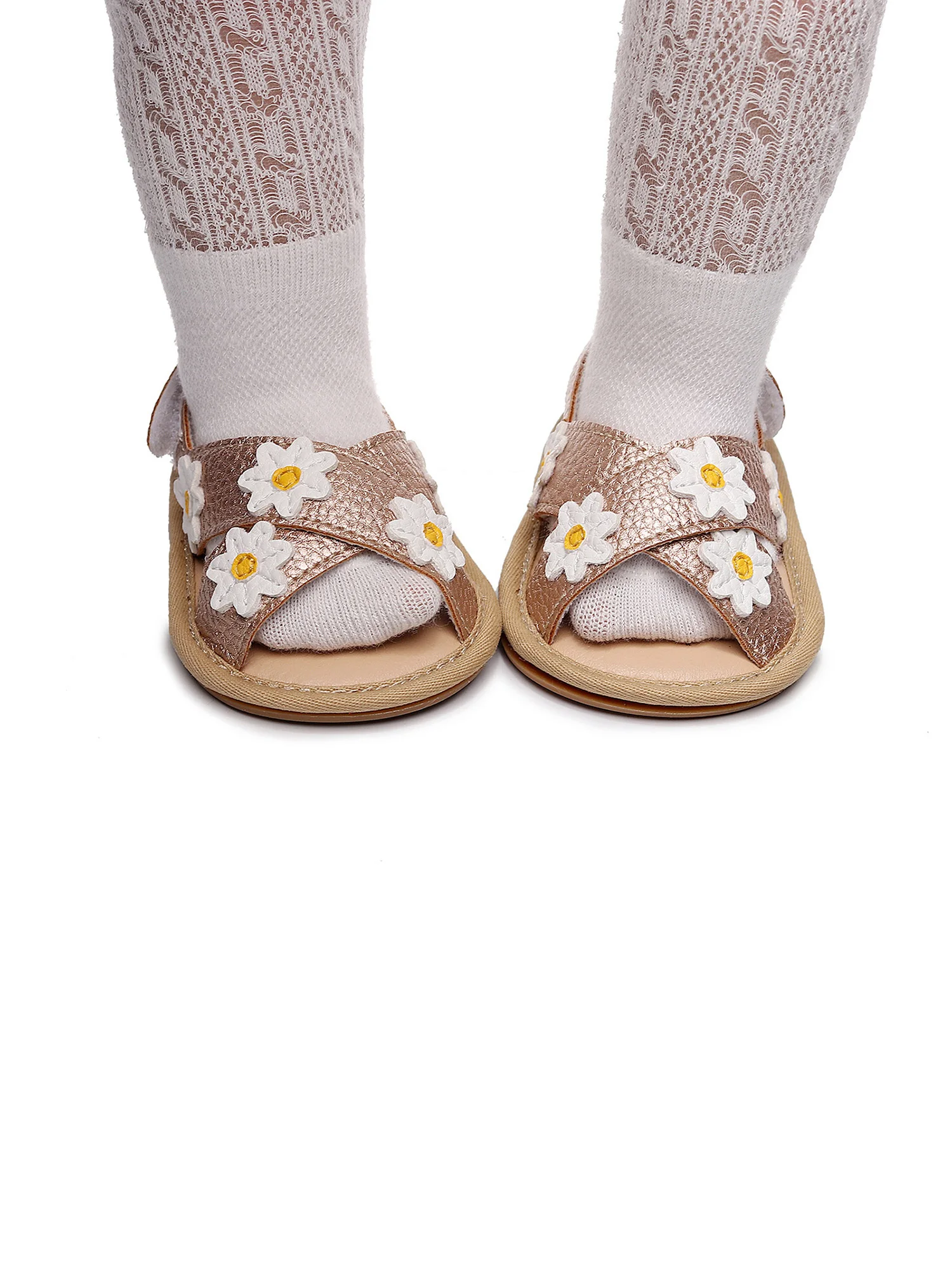 Description Picture 3 of itemToddler Prewalker Flat Shoes, Anti-skid and Wear Resistant Sandals, Ideal Gifts to Babies