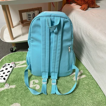 Simple Classic Backpack Student Large Capacity School Book Bag 1