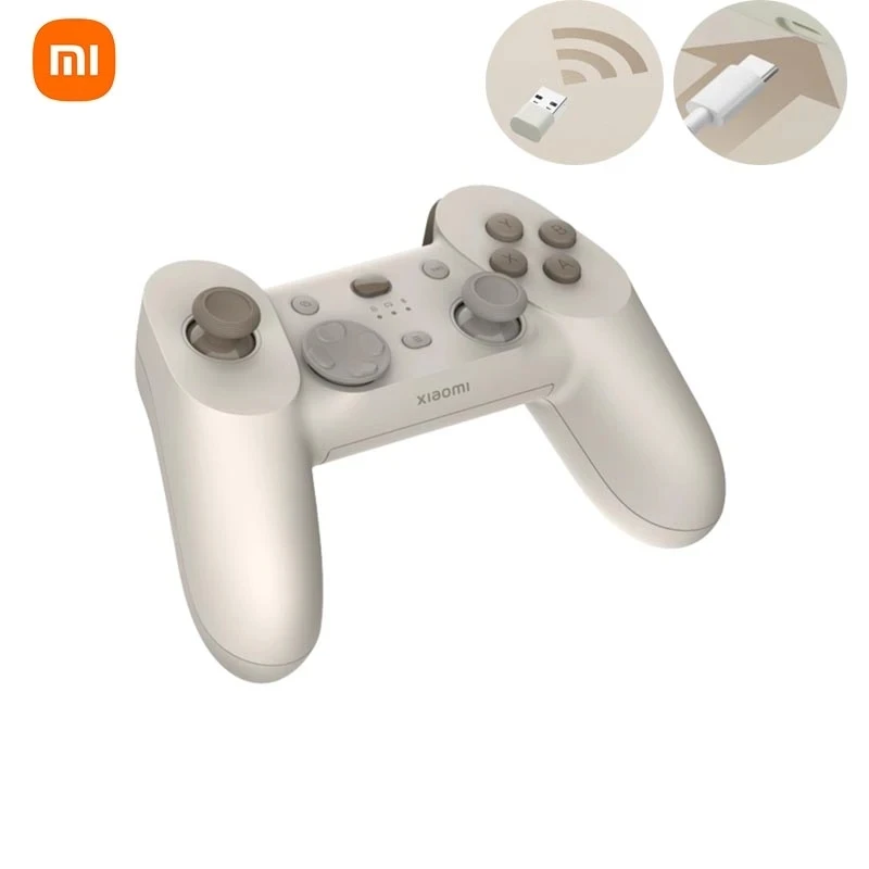 

New Xiaomi Gamepad Dual Mode Bluetooth Game Controller With Joystick 6-Axis Gyro Linear Motor Support Android/Windows/Pad/TV/PC