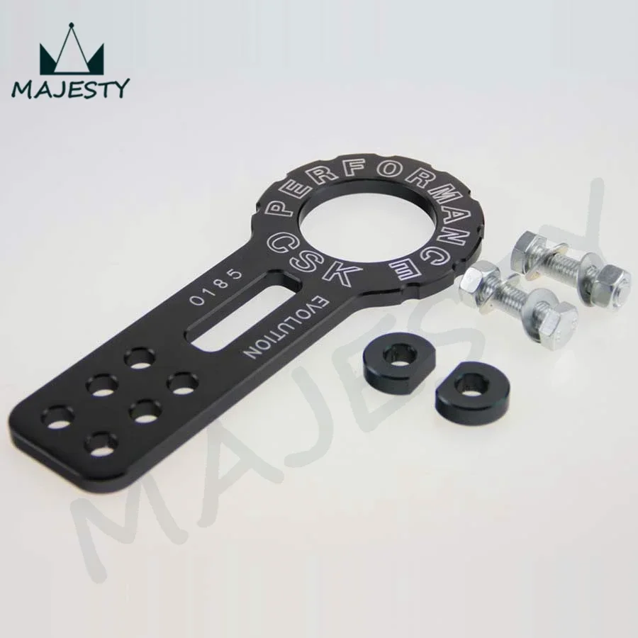 

JDM Universal Front Racing Tow Towing Hook Trailer Anodized Aluminum