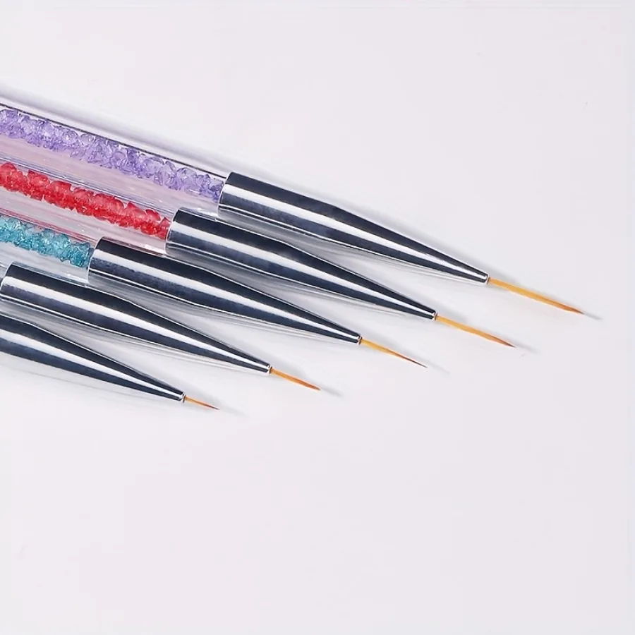 Dual Head Nail Brushes Set of 5