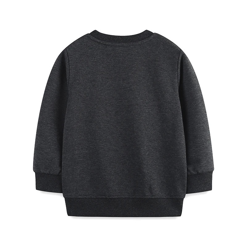 Gray Kids Clothes Baby Girls 2025 Autumn Spring Children's Clothing Cartoon Moon Rabbits Sweatshirts Tops Cotton