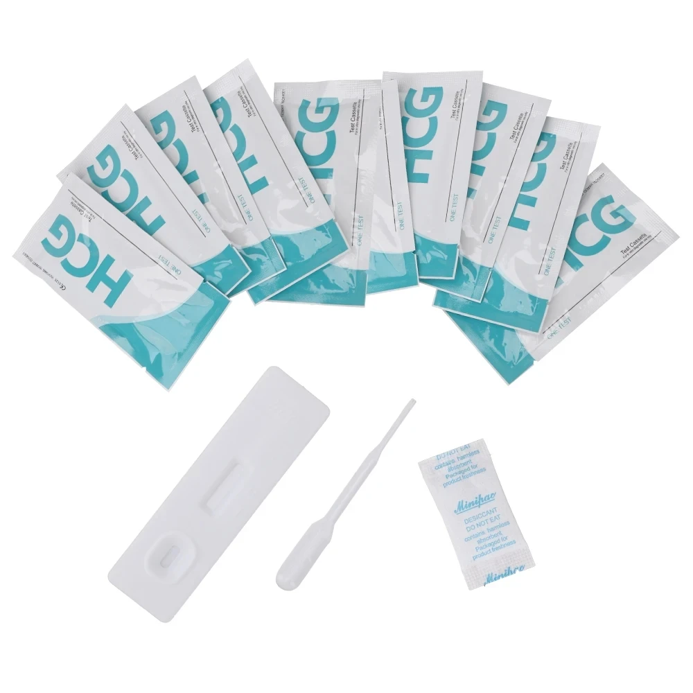 HCG Early Pregnancy Test Strips 10PCS for Pregnancy Test Strips