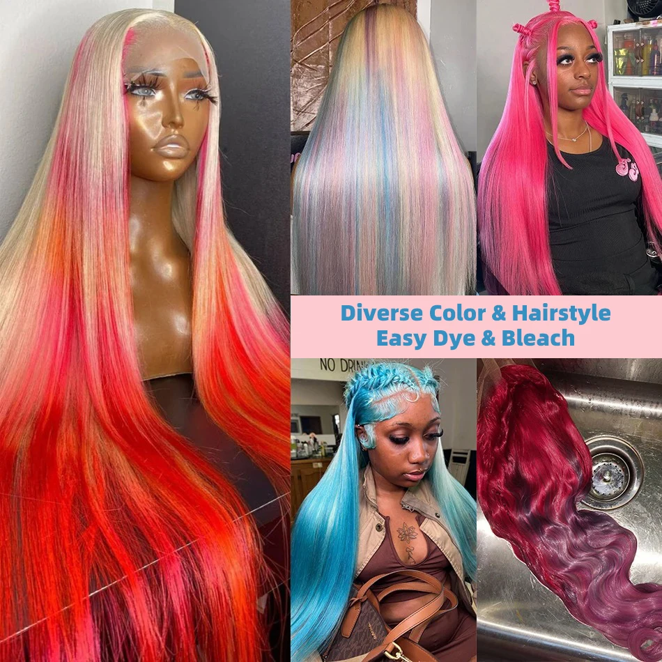 Human Hair Wig 42 Inches 13x6 Lace Front 13x4 Lace Frontal Brazilian Remy Hair