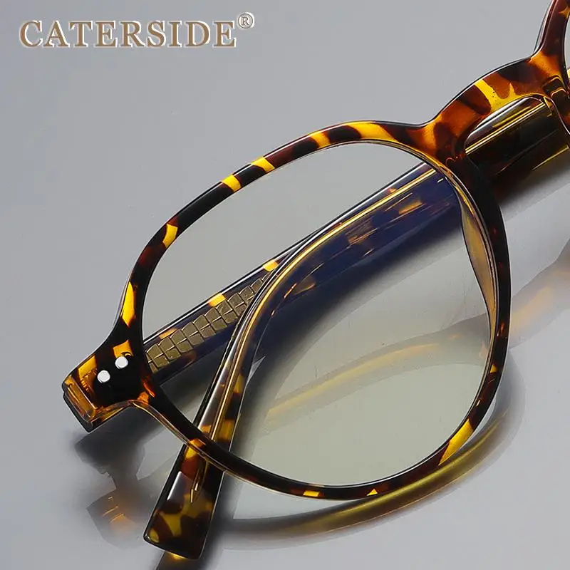 CATERSIDE Einfache Männer Brillen Rahmen Hochwertige Tr90 Optische Brillen Mode Frauen Täglichen Augenschutz Lesebrille – Detail 2