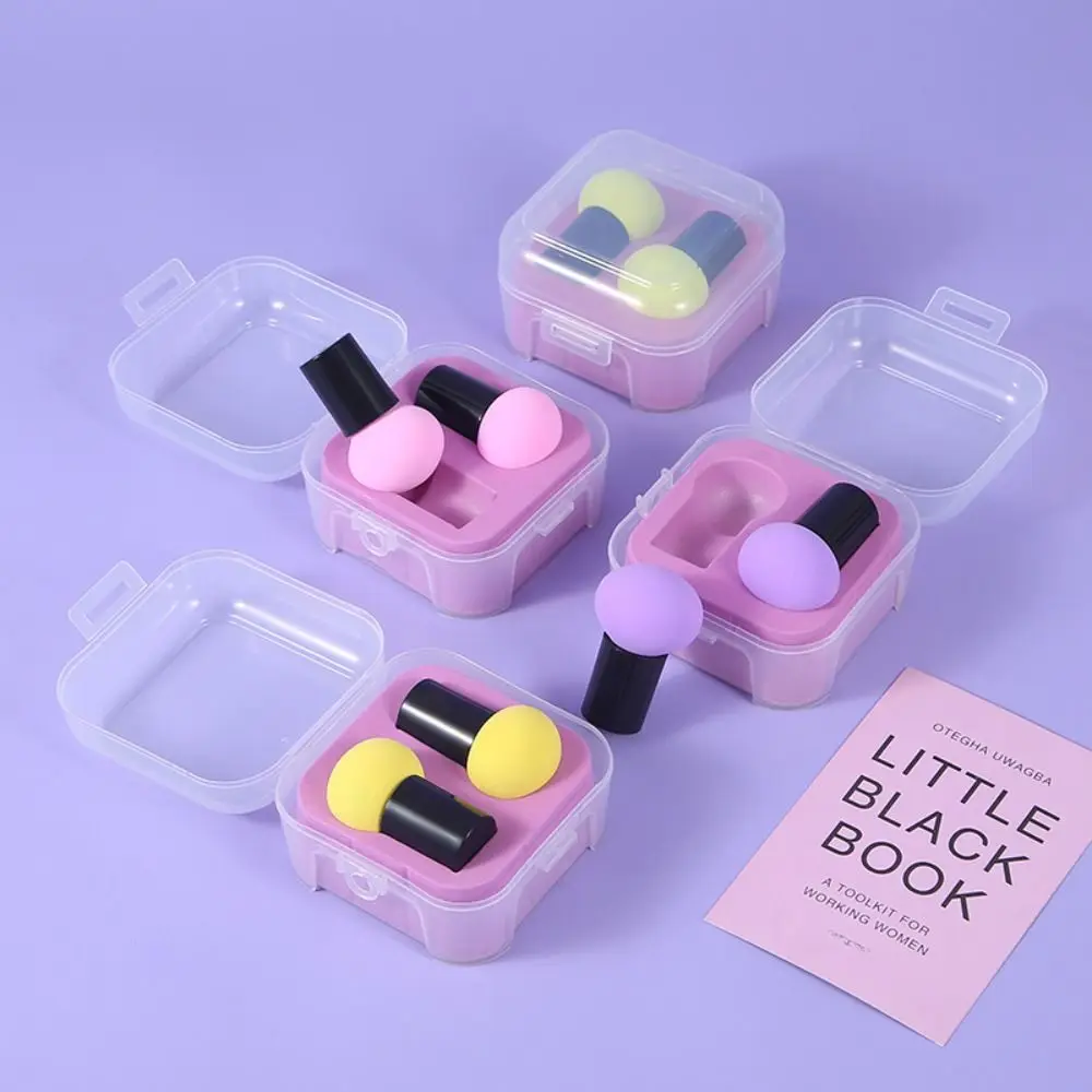 

1Pair Mushroom Head Powder Puff Wet Dry Cosmetic Puff Air Cushion Sponge Makeup Egg Foundation Beauty Makeup Tools