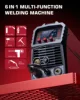 ARCCAPTAIN MIG Welding Welder 6 in 1 110V/220V Semi-Automatic Inverter MMA Lift TIG Gas Non-Gas MIG 2T4T For Home Weling Machine 2