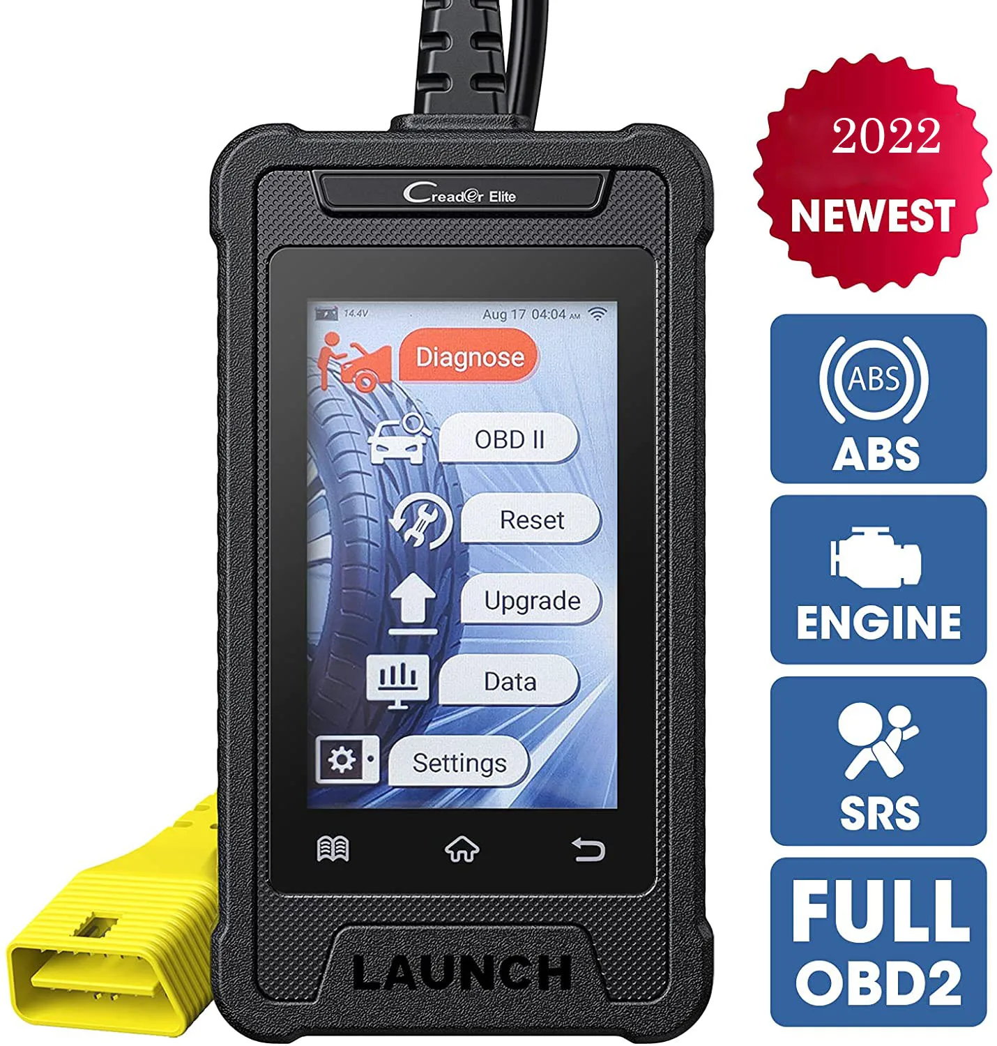 LAUNCH CRE300 сканер кодов OBD2 диагностический ABS SRS проверка двигателя диагностические