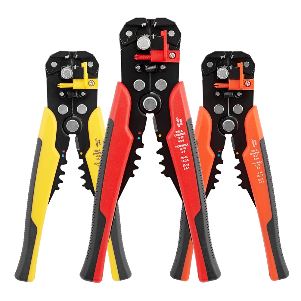 Professional Electrician Wire Tool Cable Wire Stripper Cutter Crimper Automatic Multifunctional