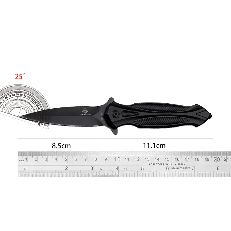 New beautiful outdoor knife, multi-function folding knife, high hardness outdoor portable self-defense knife and fruit knife 6