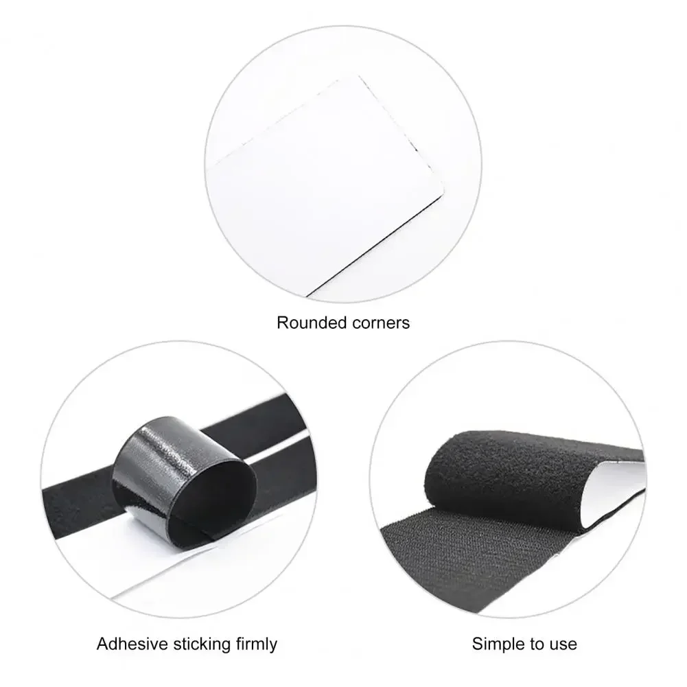 License plate holder Frameless License Plate Holder Harmless Polyester Adhesive Number Plate Holder Durable Car Frame Accessories 2Pcs