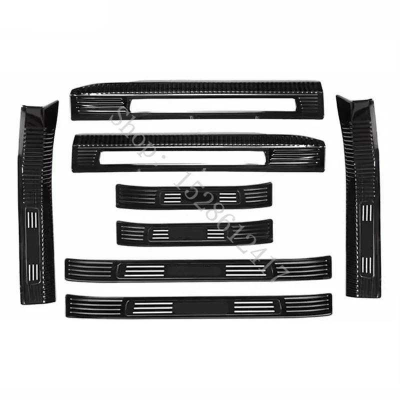 

for Volvo XC60 2018 2019 2020 2021~2024 car accessories Door Sill Scuff Plate door sill protector Welcome Pedal styling