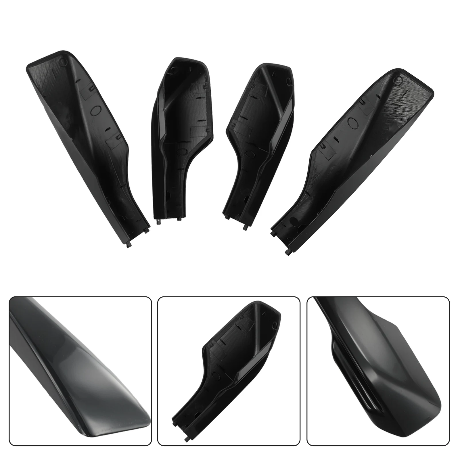 Brand New Roof Rack Roof Rail ABS Automotives Black End Cover Car Exterior Accessories For TOYOTA For RAV4 2001-2006