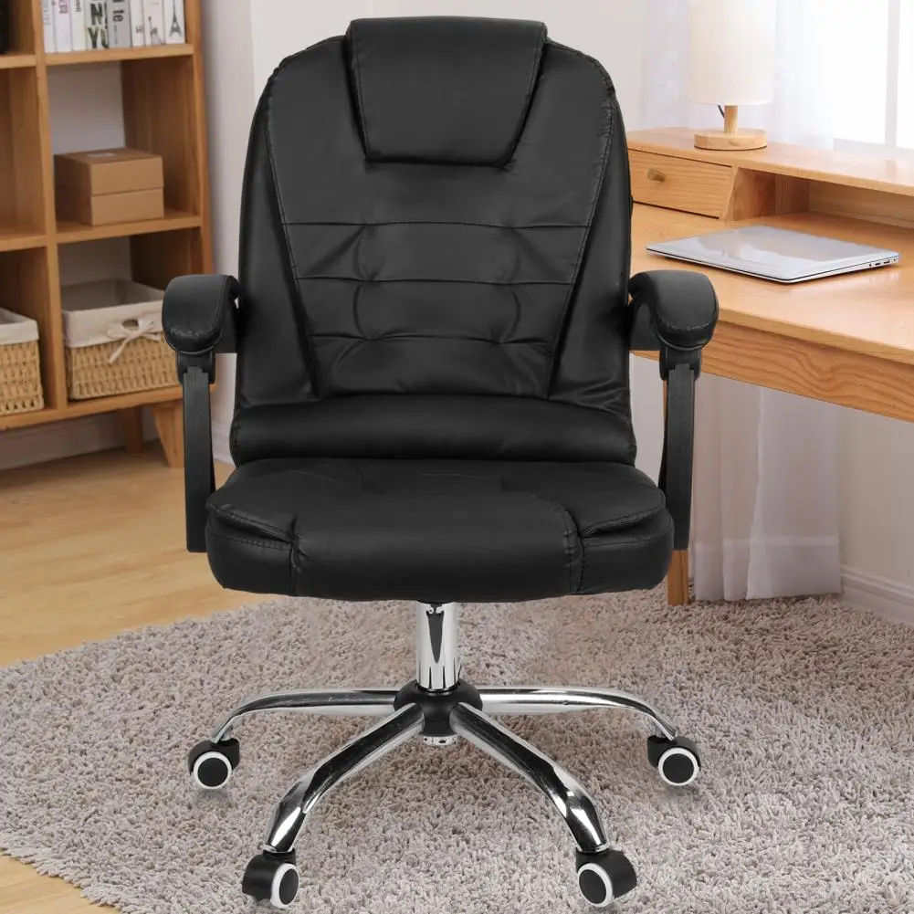 Faux Leather Massage Office Chair Faux Leather Computer Chair, Ergonomic Massage Office Chair,Reclining Executive Office Chair 6