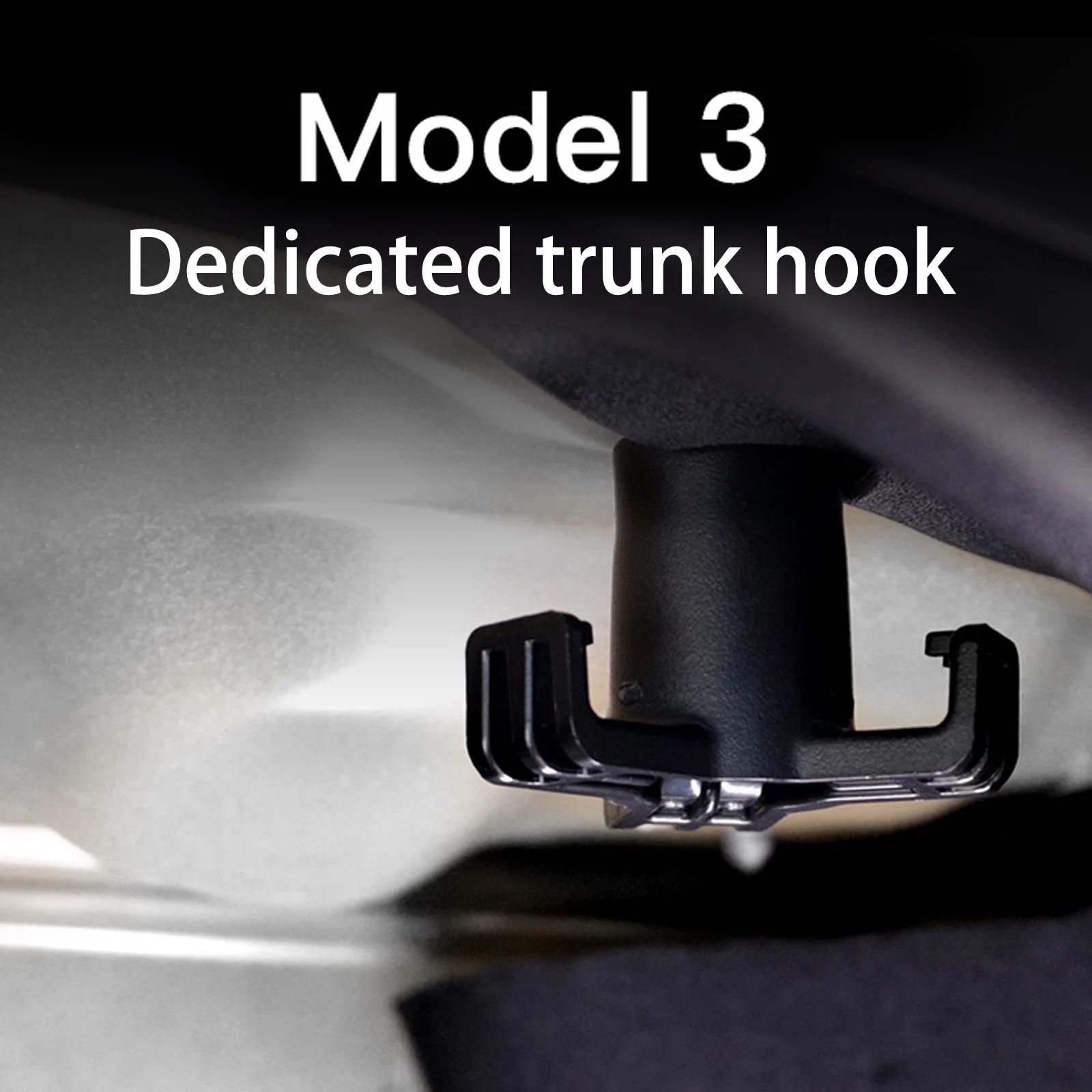

Car Trunk Hook Pendant Grocery Bag Hook Luggage Compartment Glove Bag Hook for Tesla Model 3 Model Y