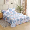 3D Plus Size Broken Flowers Simplicity Bed Sheet Set Smooth Feel Double People Queen King Rabbit Bed Sheet Set with Pillowcases 2