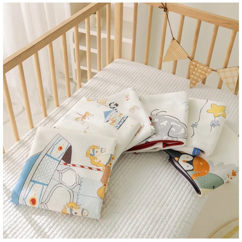 Waterproof Baby Diaper Changing Mat 70x50cm Cotton Newborn Urine Pad Babies Liners For Crib Cradles Washable Diapers Pad