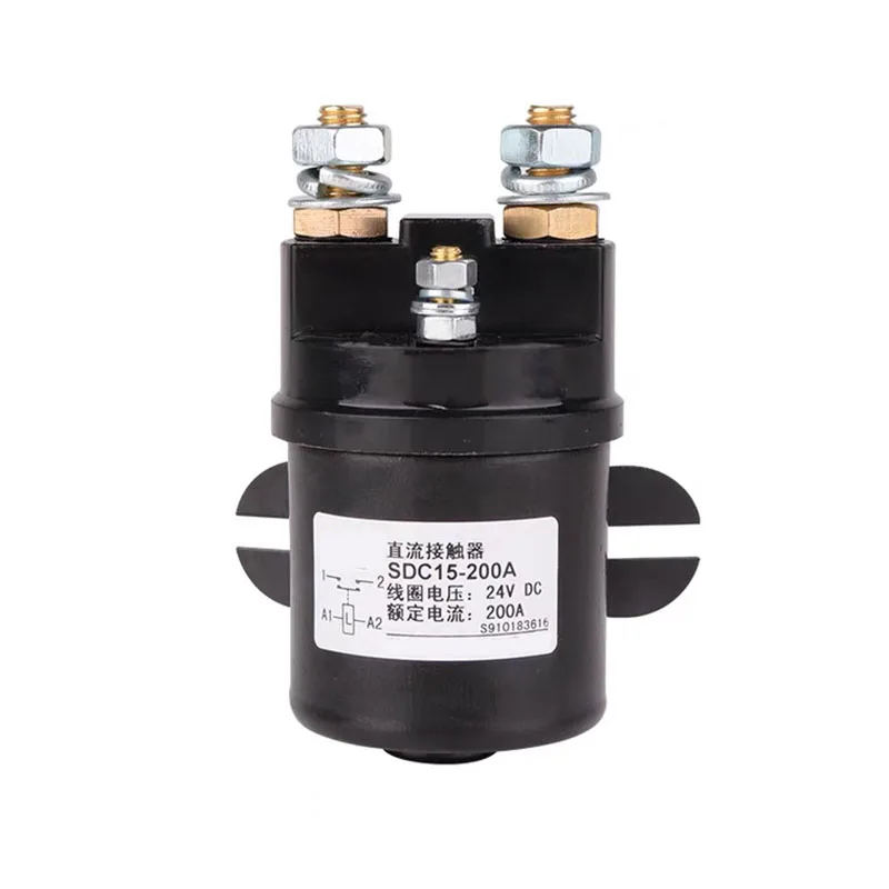 

New small DC contactor SDC15-200A 6V 12V 24V 36V 48V 72V 84V 120V