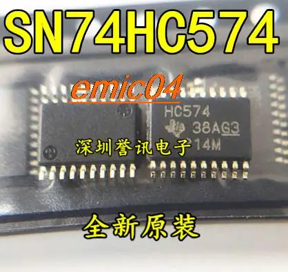 

10pieces Original Stock SN74HC574PWR HC574 TSSOP-14